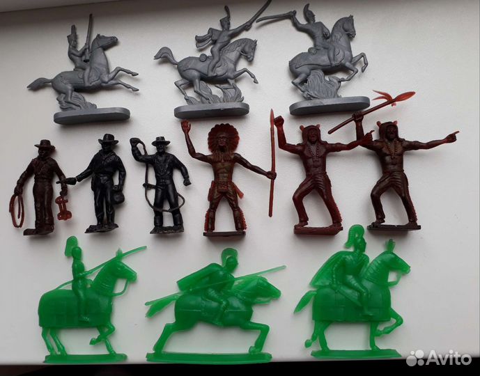 Солдатики пластмассовые СССР
