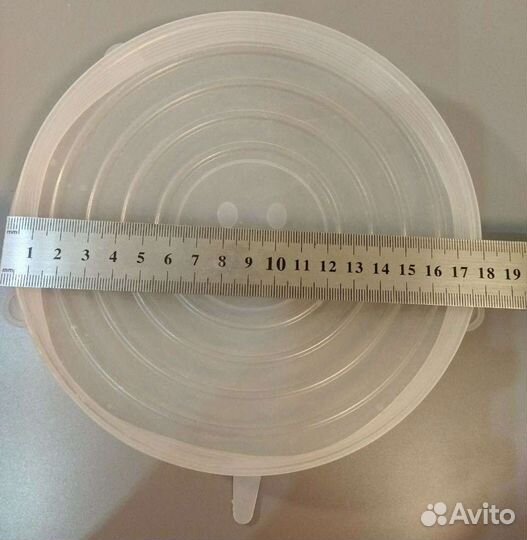 Крышки силиконовые набор из 6 шт