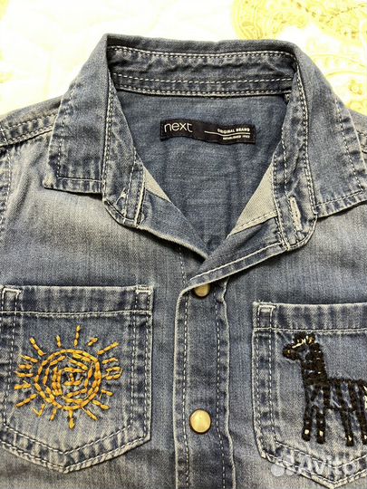 Рубашка next 86 для мальчика