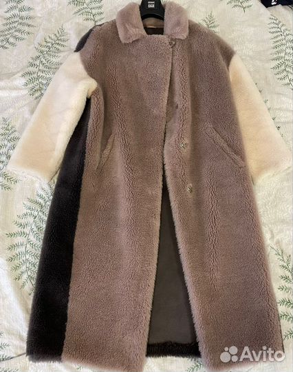 Шуба из овчины снежная королева