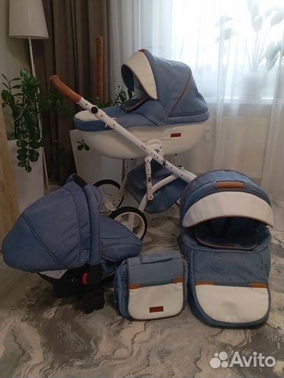 Коляска 3 в 1 bebe mobile