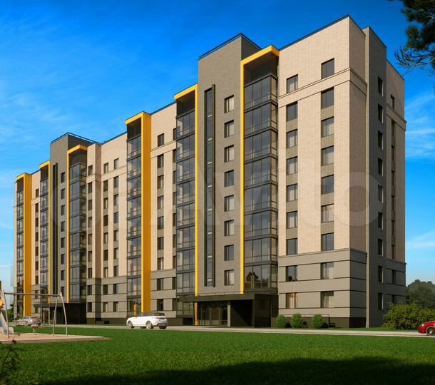 1-к. квартира, 47,7 м², 1/9 эт.