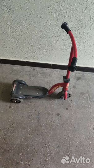 Самокат детский,до 20кг,крепкий,не складной