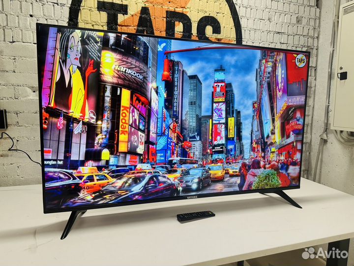 Огромный свежий vityas 140см UHD SMART TV