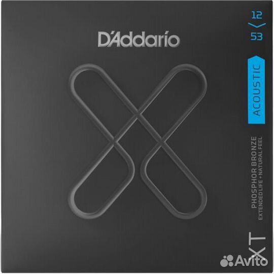 Струны для акустической гитары D'Addario xtapb1253