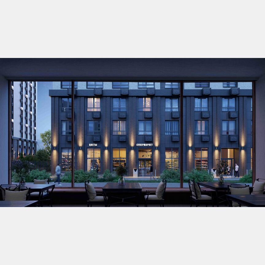 2-к. квартира, 44 м², 24/25 эт.