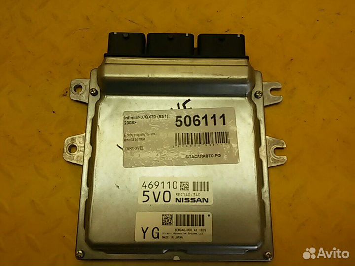 Блок управления двигателем FX/QX70 (S51)