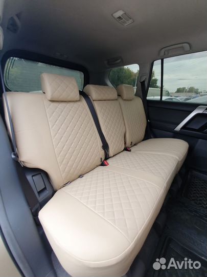 Чехлы Автопилот Toyota Prado 150. Ромб