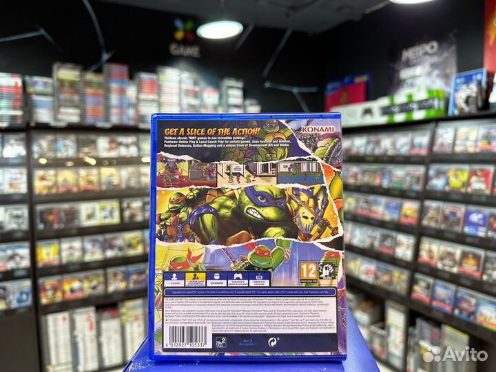 Игры для PS4: Teenage Mutant Ninja Turtles The Cow