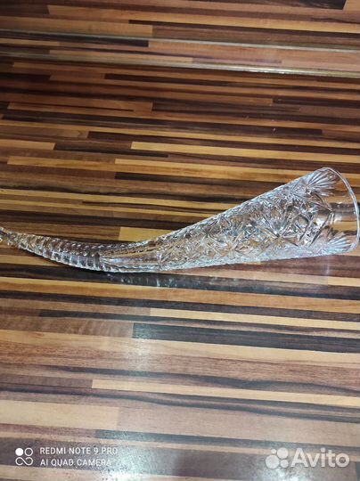 Рог изобилия хрустальный. СССР