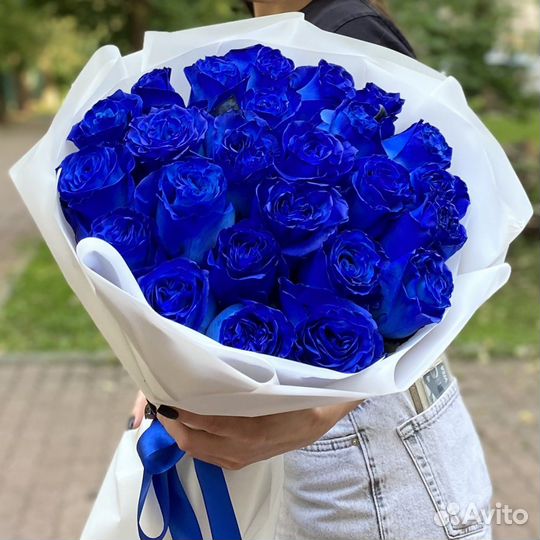 Синие розы Эквадор