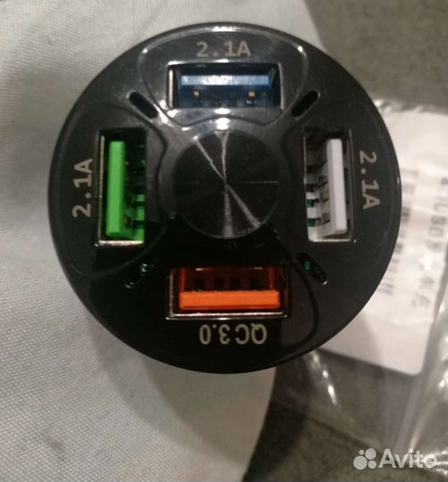 Новое автомобильное зарядное устройство 4 USB
