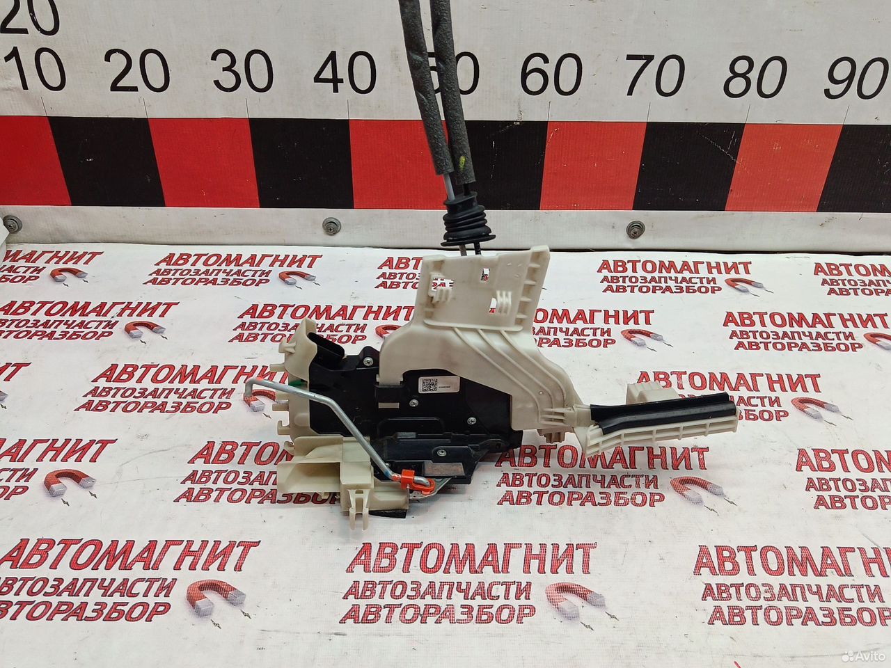Замок двери передний правый Санта Фе 4 TM