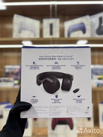 Наушники Sony Pulse 3D Camo (Для PS5. Новые)