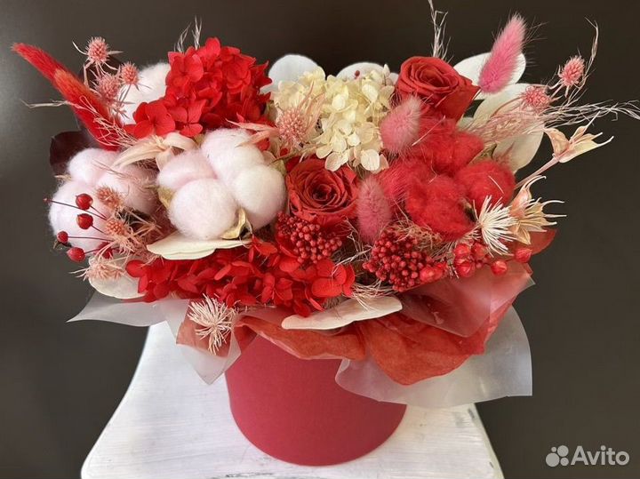 Композиции из стабилизированных цветов от