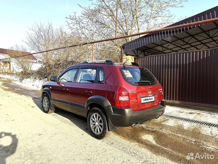 Hyundai Tucson 2.0 AT, 2008, 124 000 км