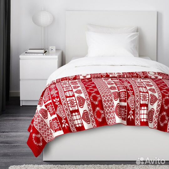 Плед и чехол на подушку stenkrasse IKEA