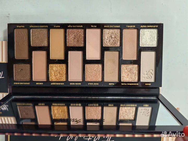 Палитра теней Too Faced