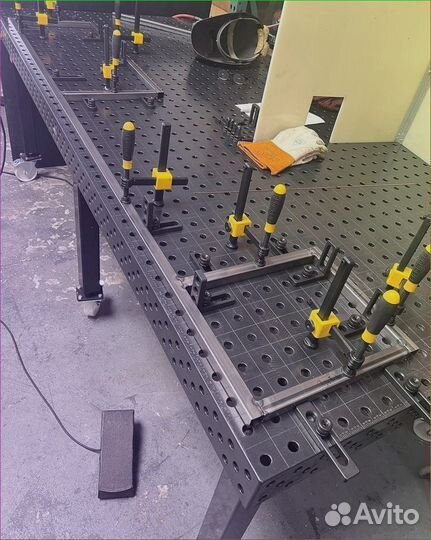 Сварочный 3D стол 3000х1500х150 толщиной 8мм