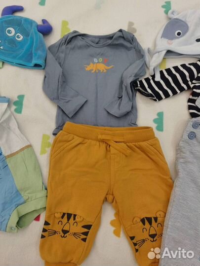 Пакет вещей на рост 68