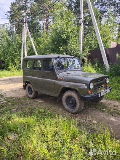 УАЗ 3303 2.4 МТ, 2000, 78 000 км