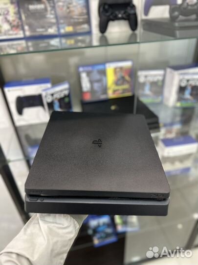 Sony playstation 4 slim+112 игр в подарок/гарантия