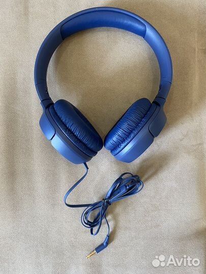 Наушники jblt500BLU синие новые