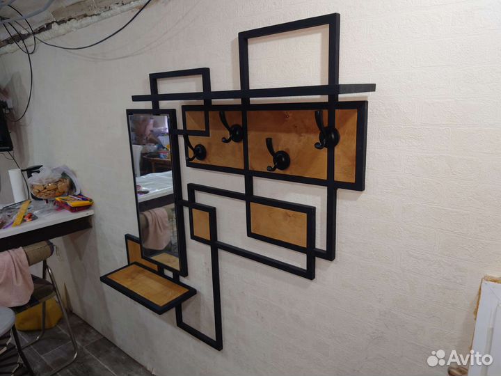 Полка настенная в стиле лофт