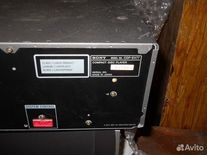 Sony MHS S - 3 в ремонт по блокам