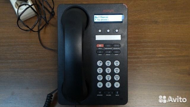 IP телефон Avaya 1603SW-I BLK
