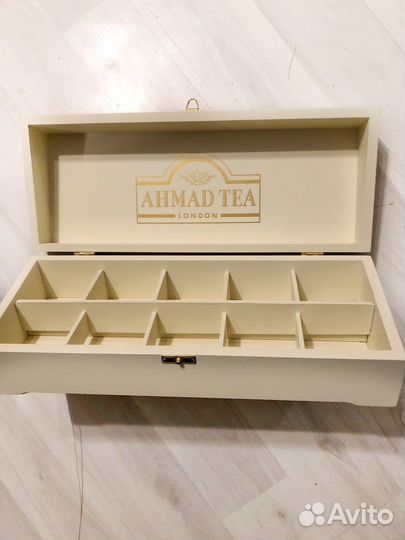 Коробка для чайных пакетиков Ahmad tea