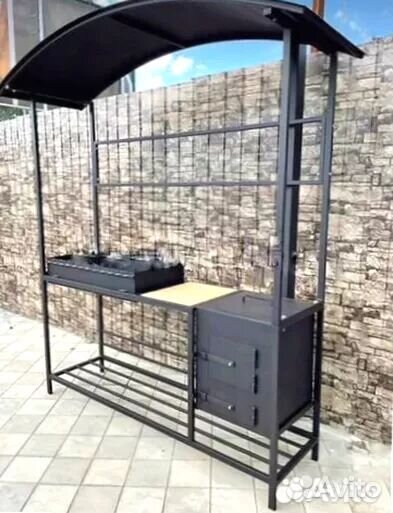 Мангал С крышей