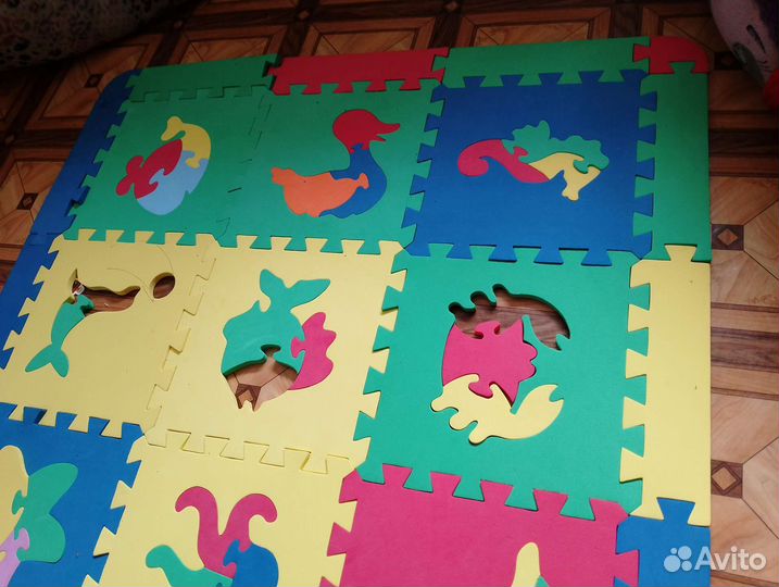 Коврик пазл