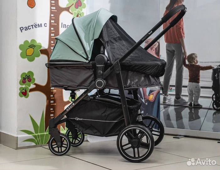 Коляска-трансформер Rant Azure, Pink