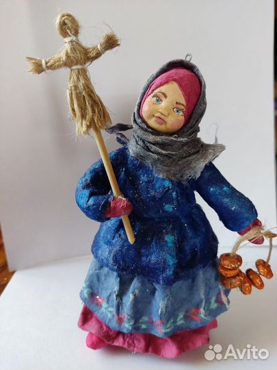 Ватные елочные игрушки