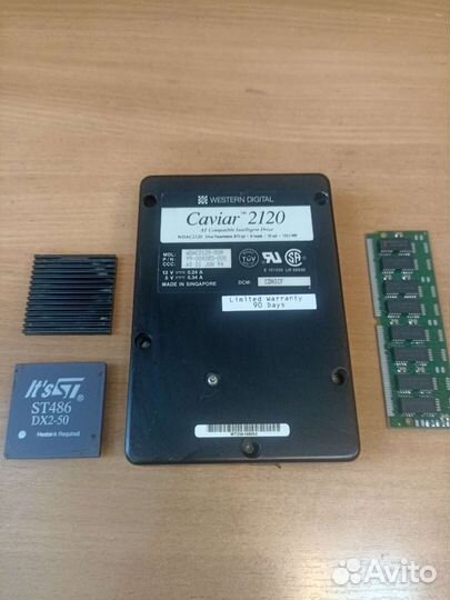 Ретро комплектующие к пэвм