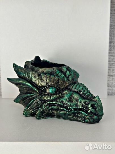 Подсвечник Дракон ручной работы