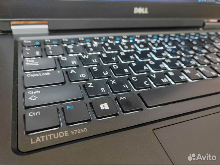 Ноутбук Dell с SSD256 и oзу 8 Гб для работы Обмен