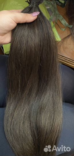 Волосы для наращивания натуральные бу