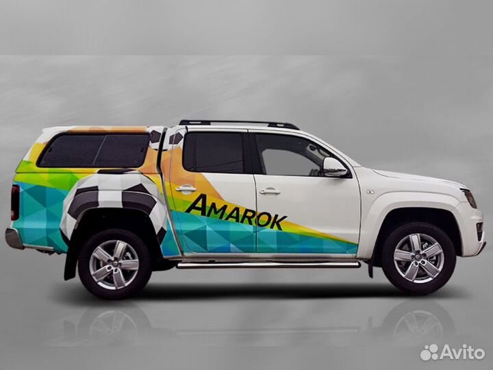 Рейлинги на крышу Volkswagen Amarok