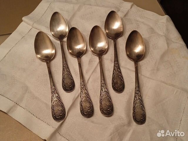 Ложки и вилки мельхиор СССР