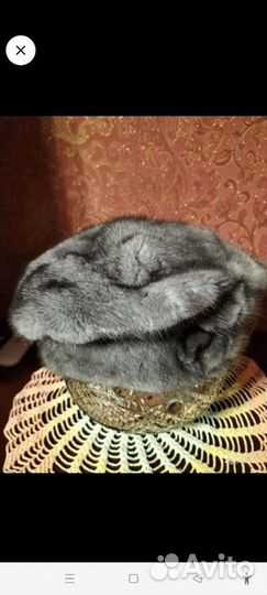 Берет женский норка