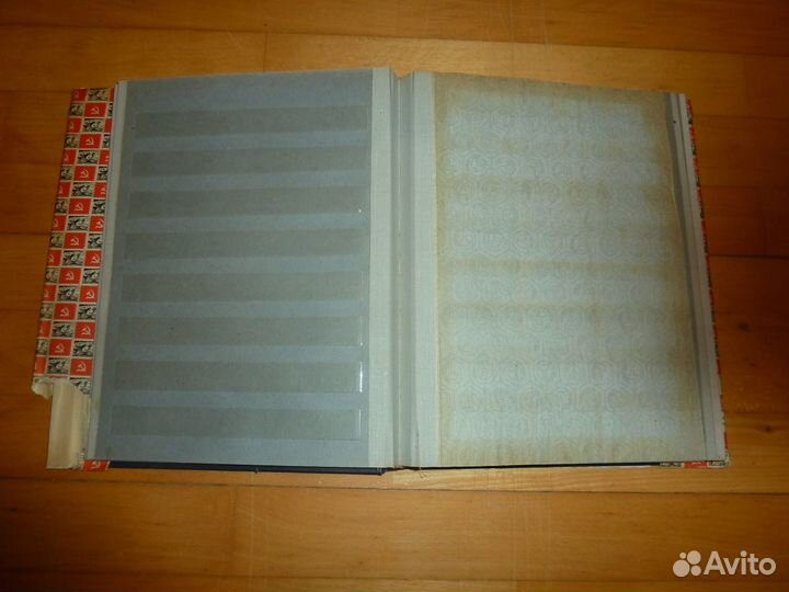 Альбом Кляссер для марок на 10 листов в футляре