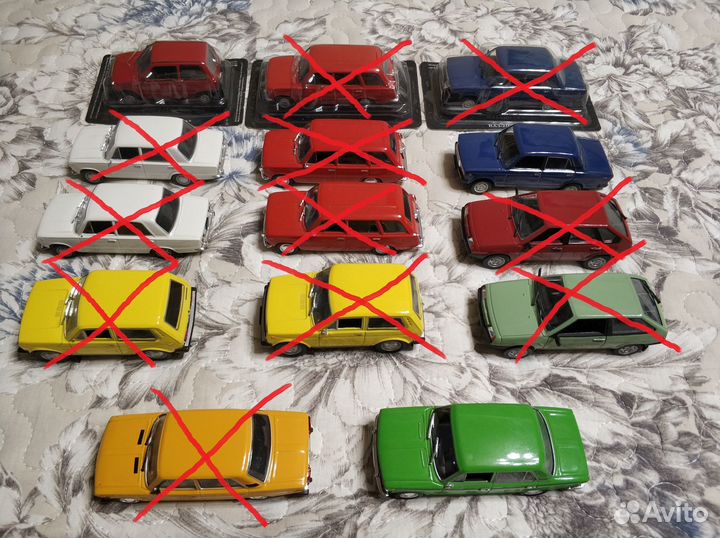 Автолегенды СССР (DeAgostini) газ, ваз, Москвич