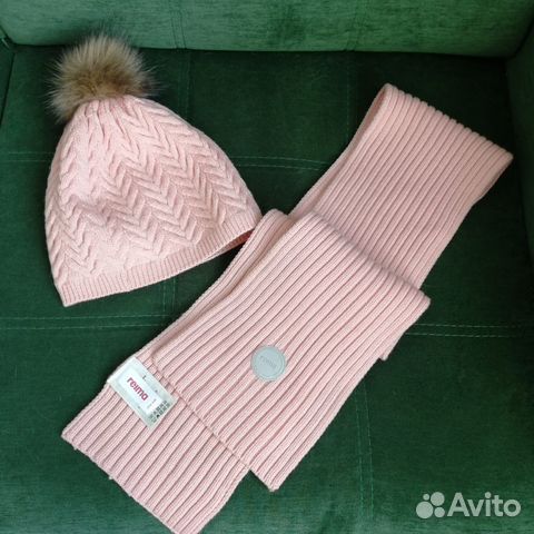 Комплект шапка и шарф Reima для девочки