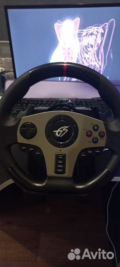 Игровой руль wheelman pro для пк