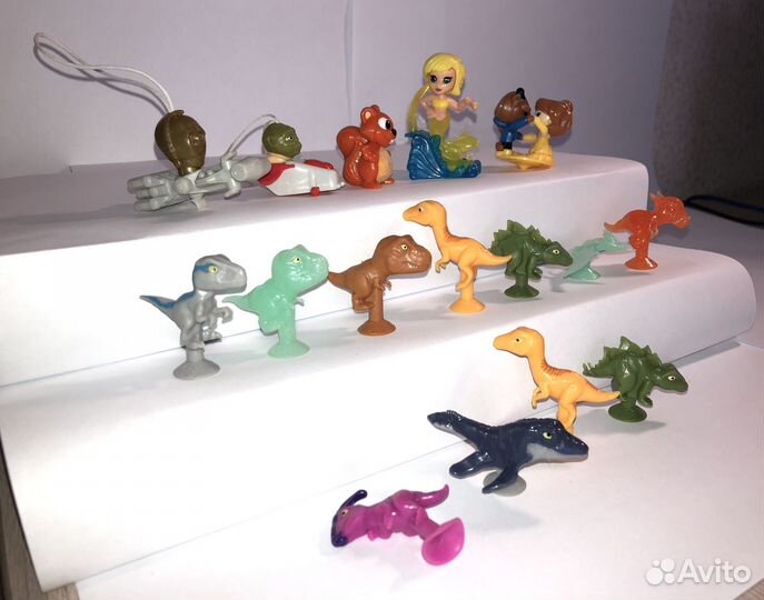 Игрушки из киндера 90х и современные