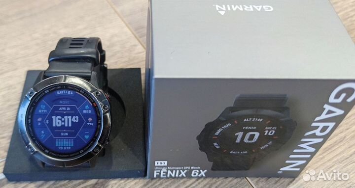 Часы garmin fenix 6x pro