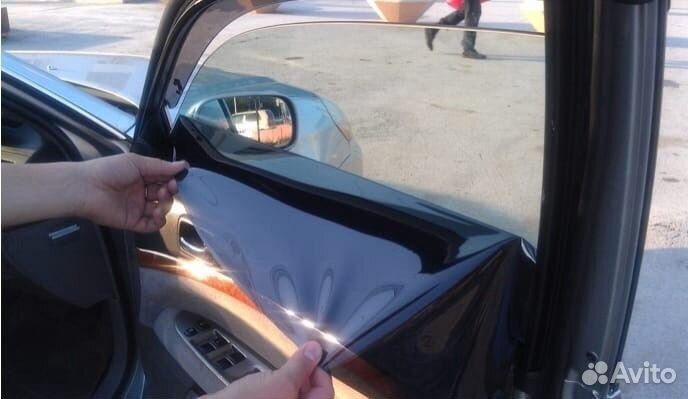 Съемная силиконовая тонировка Kia Rio 3 5 проц