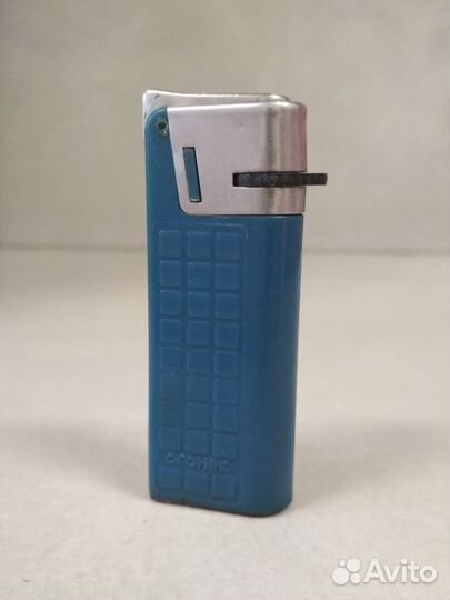 Огонек Сумы газовая зажигалка СССР 1970 г рабочая